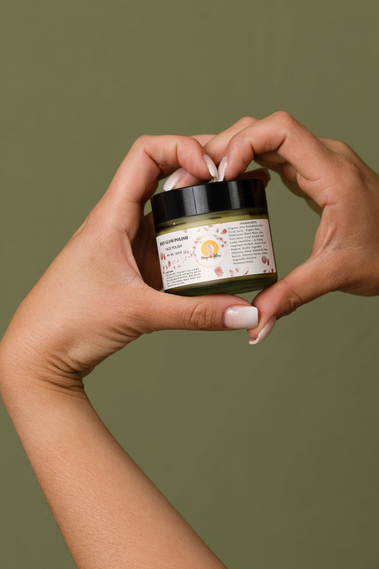 ROSY GLOW: Face Polish